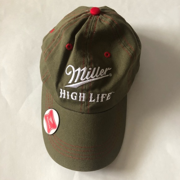 Miller Other - Miller high life Hat with bottle opener!